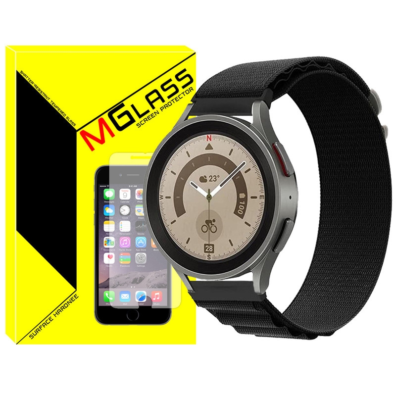 بند امگلس مدل Alpine-MG مناسب برای ساعت هوشمند سامسونگ Galaxy Watch 3 41mm