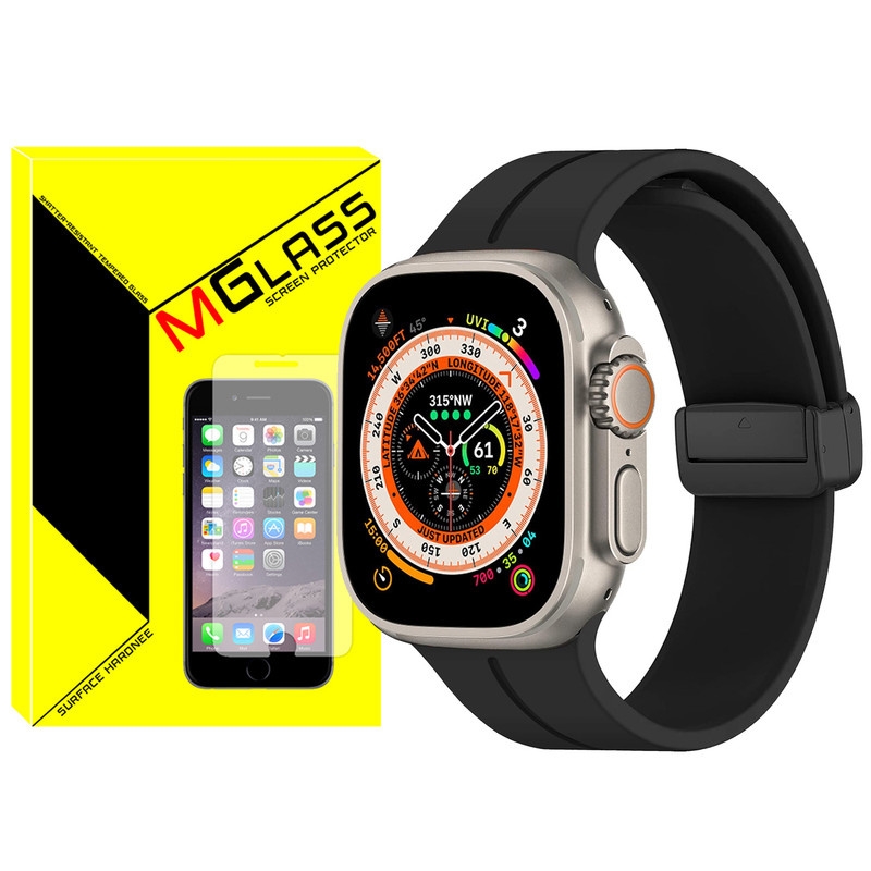 بند امگلس مدل Magnetic-ORG-MG مناسب برای ساعت هوشمند ویرفیت X8 Ultra