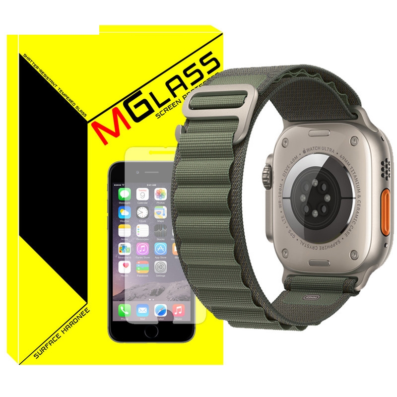 بند امگلس مدل Alpine-MG مناسب برای ساعت هوشمند الترا T1000 Ultra 49mm