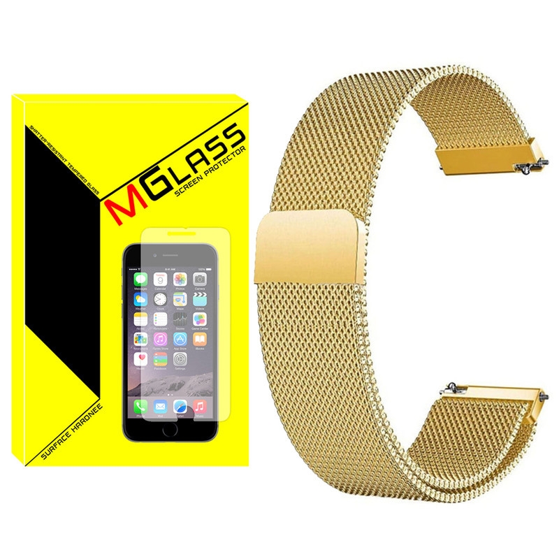 بند امگلس مدل Milanese-MG-TW مناسب برای ساعت هوشمند ایمیکی SF1E