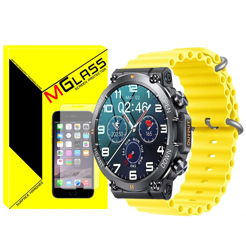 بند امگلس مدل Ocean-MG مناسب برای ساعت هوشمند هپی تاچ K56 / K56 Pro / K56 Ultra