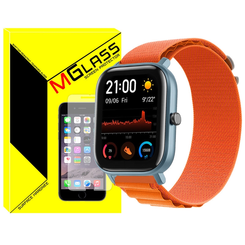 بند امگلس مدل Loop Alpine مناسب برای ساعت هوشمندآمازفیت BIP 3 / BIP 3 Pro / GTS 4 mini / GTS 3