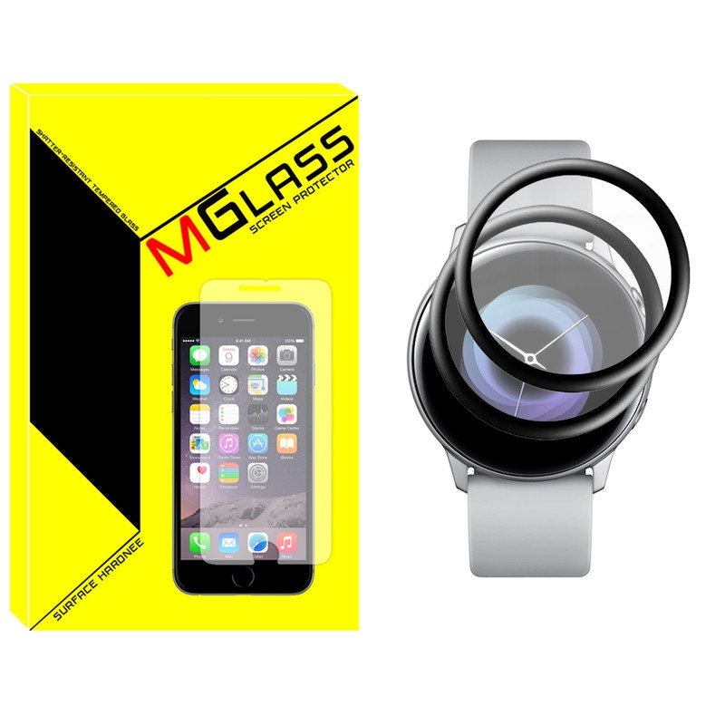 محافظ صفحه نمایش نانو ام گلس مدل NMG مناسب برای ساعت هوشمند سامسونگ Watch Active 40mm بسته دو عددی