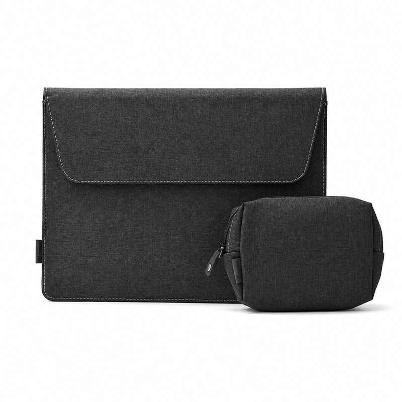 کاور لپ تاپ پروین مدل LC-31 مناسب برای مک بوک ایر ۱۴ اینچ به همراه کیف اکسسوری