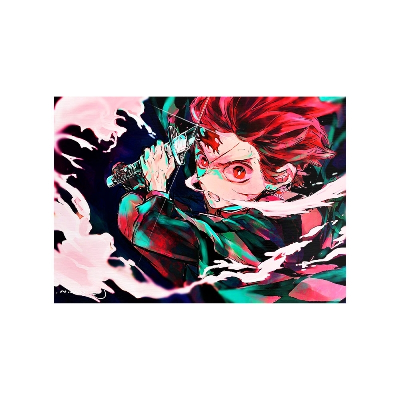 متال پوستر انیمه طرح Demon Slayer کد PCD-MB1038
