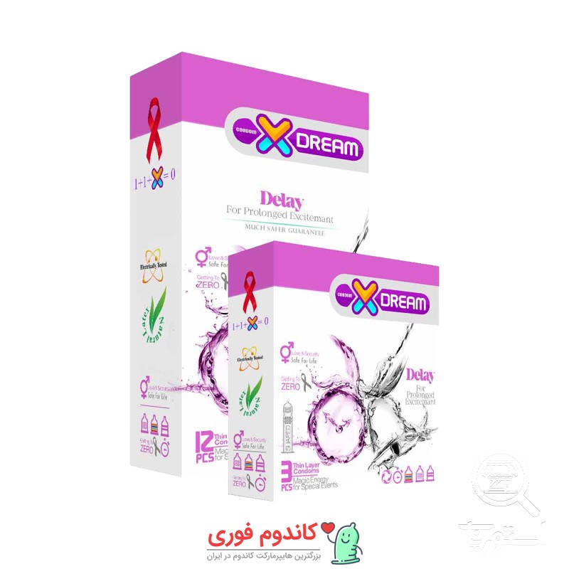 کاندوم تاخیری دیلی ایکس دریم مدلdelay