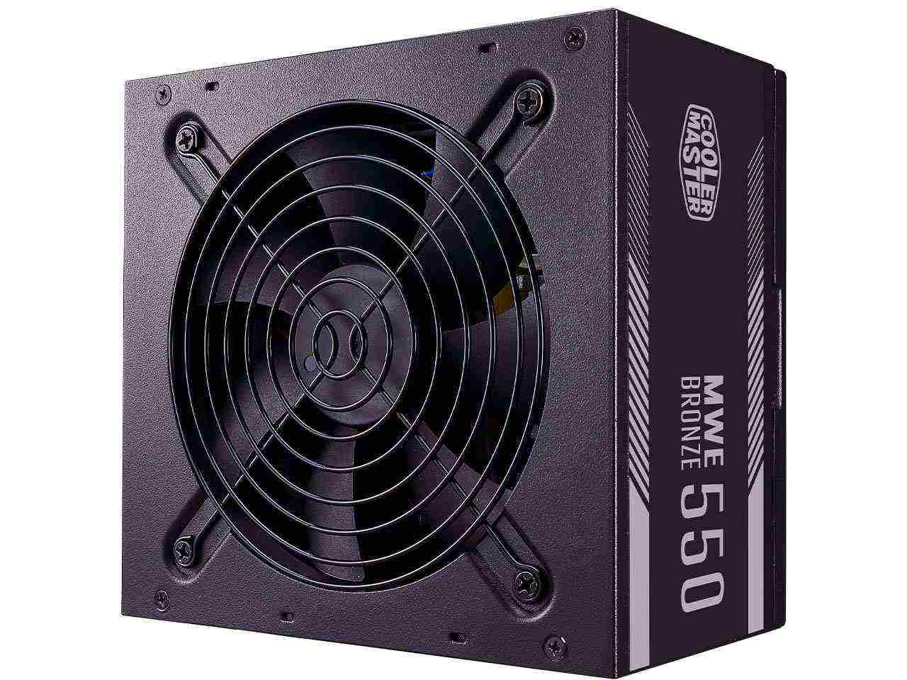 پاور کامپیوتر 550 وات کولر مستر مدل Cooler Master MWE 550 80+ Bronze