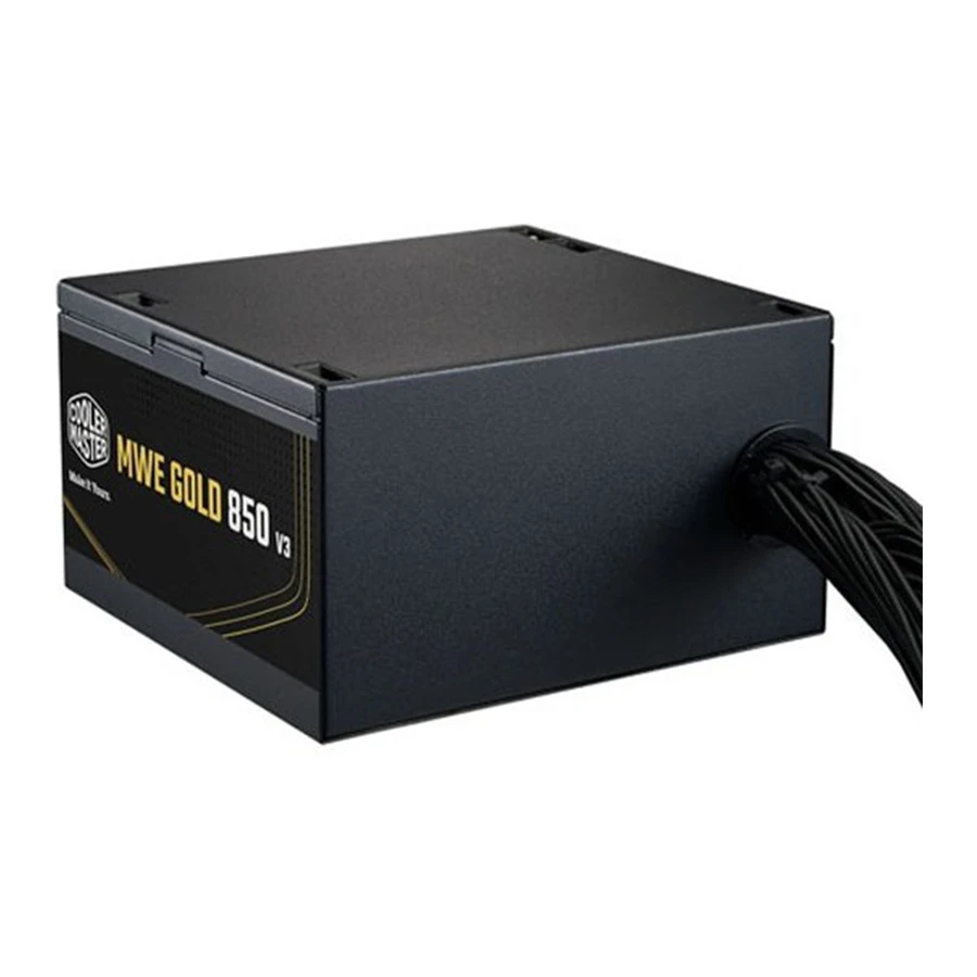 پاور کامپیوتر 850 وات کولرمستر مدل MWE GOLD V3 ATX 3.1