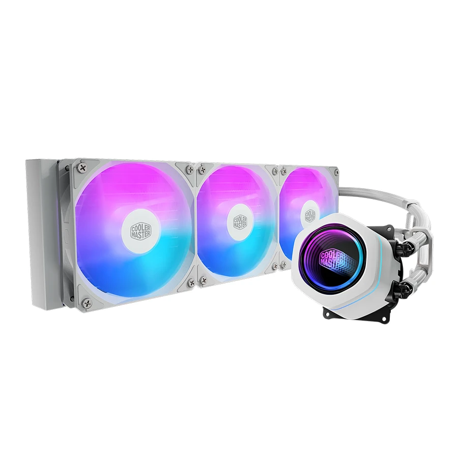 خنک کننده مایع پردازنده کولرمستر مدل MasterLiquid ML360 Core Nex ARGB White