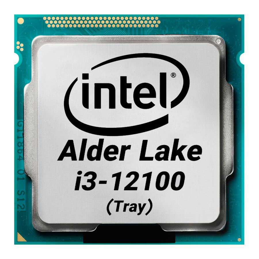 سی پی یو بدون باکس اینتل مدل Core i3-12100