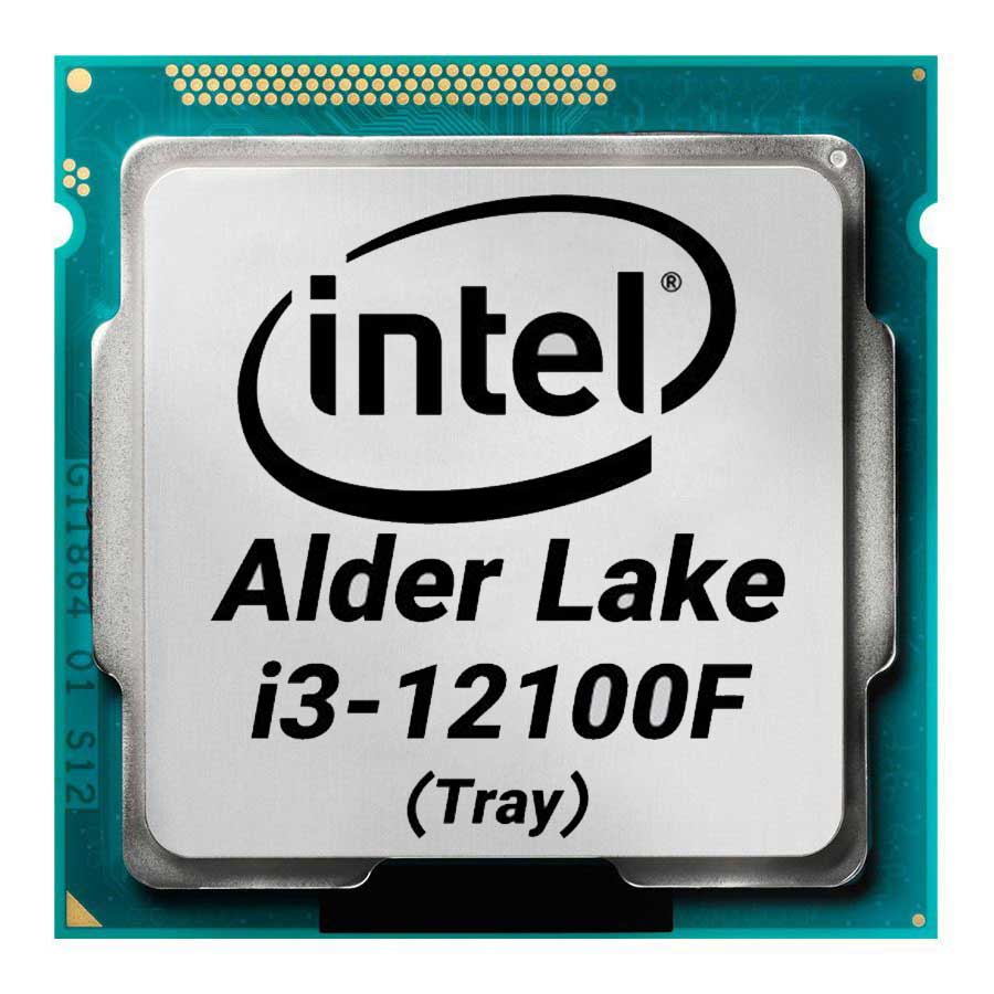 سی پی یو بدون باکس اینتل مدل Core i3-12100F