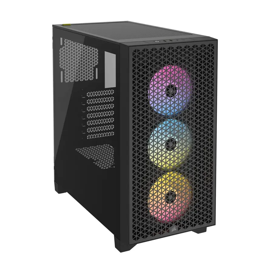 کیس کامپیوتر کورسیر مدل 3000D RGB AIRFLOW Black