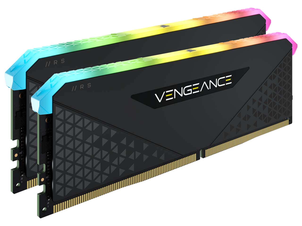 رم دسکتاپ DDR4 کورسیر 3200MHz مدل CORSAIR VENGEANCE RGB RS ظرفیت 2×16 گیگابایت