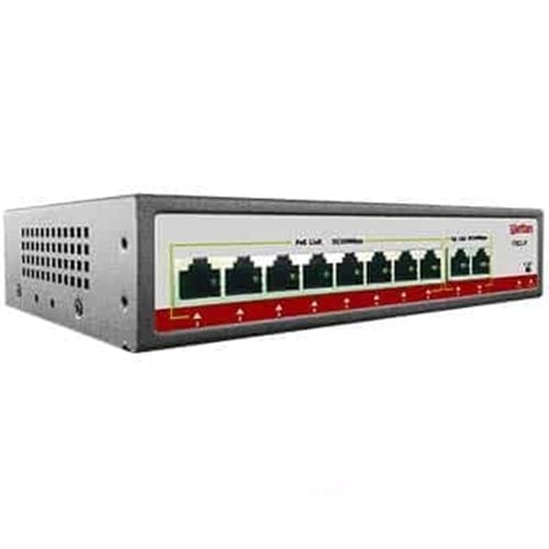 سوئیچ 8 پورت POE با 2 پورت آپلینک نت لن F802-P