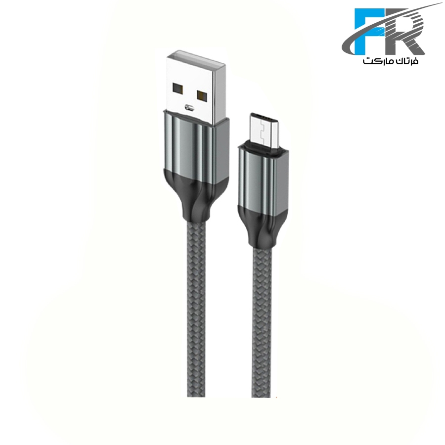 کابل تبدیل USB به microUSB الدینیو مدل LS442 طول 2 متر