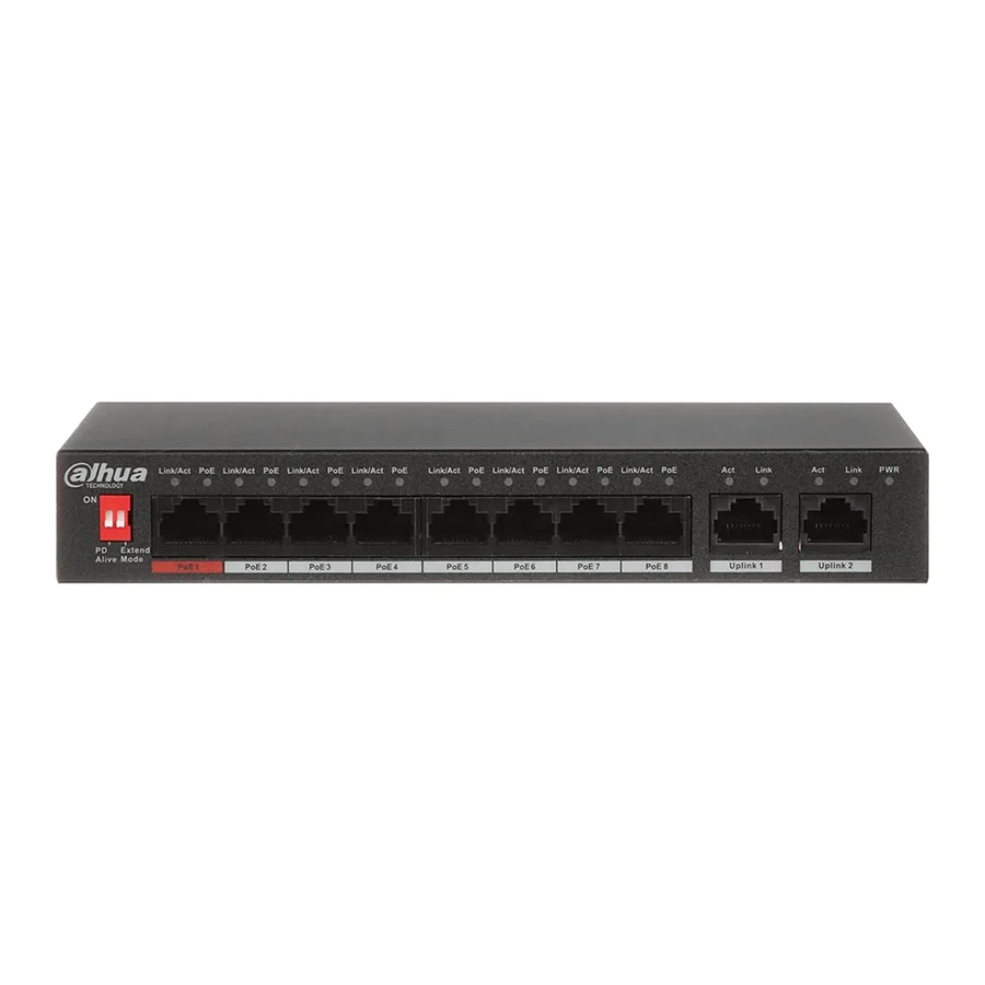 سوييچ 8 پورت داهوا مدل DH-PFS3010-8ET-96