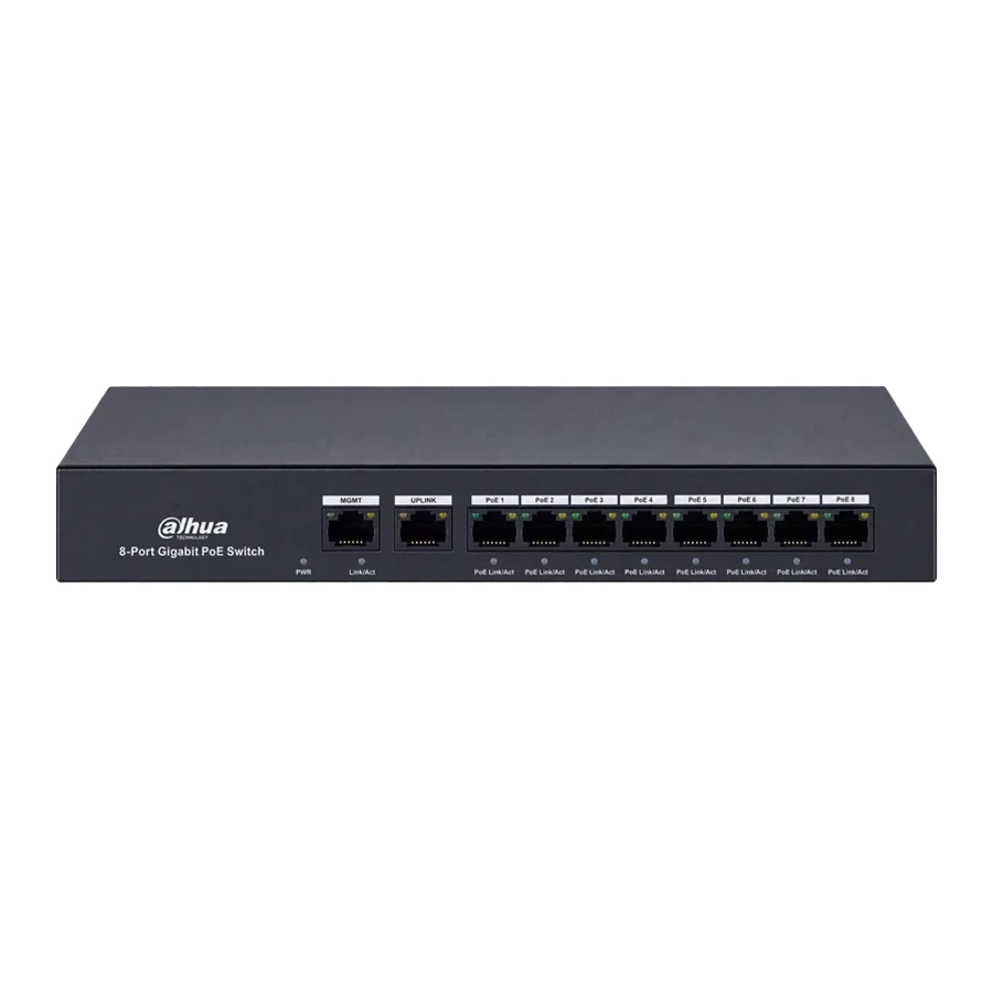 سوييچ 10 پورت داهوا مدل DH-PFS3010-8GT-65