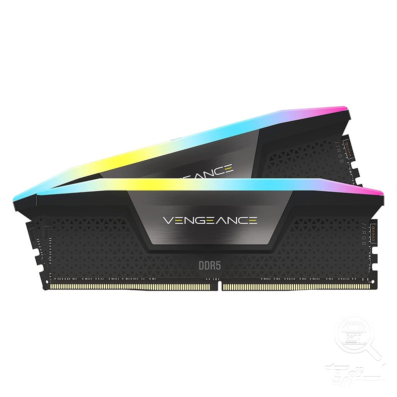 رم دسکتاپ DDR5 کورسیر 6200MHz مدل CORSAIR VENGEANCE RGB Black ظرفیت 16×2 گیگابایت