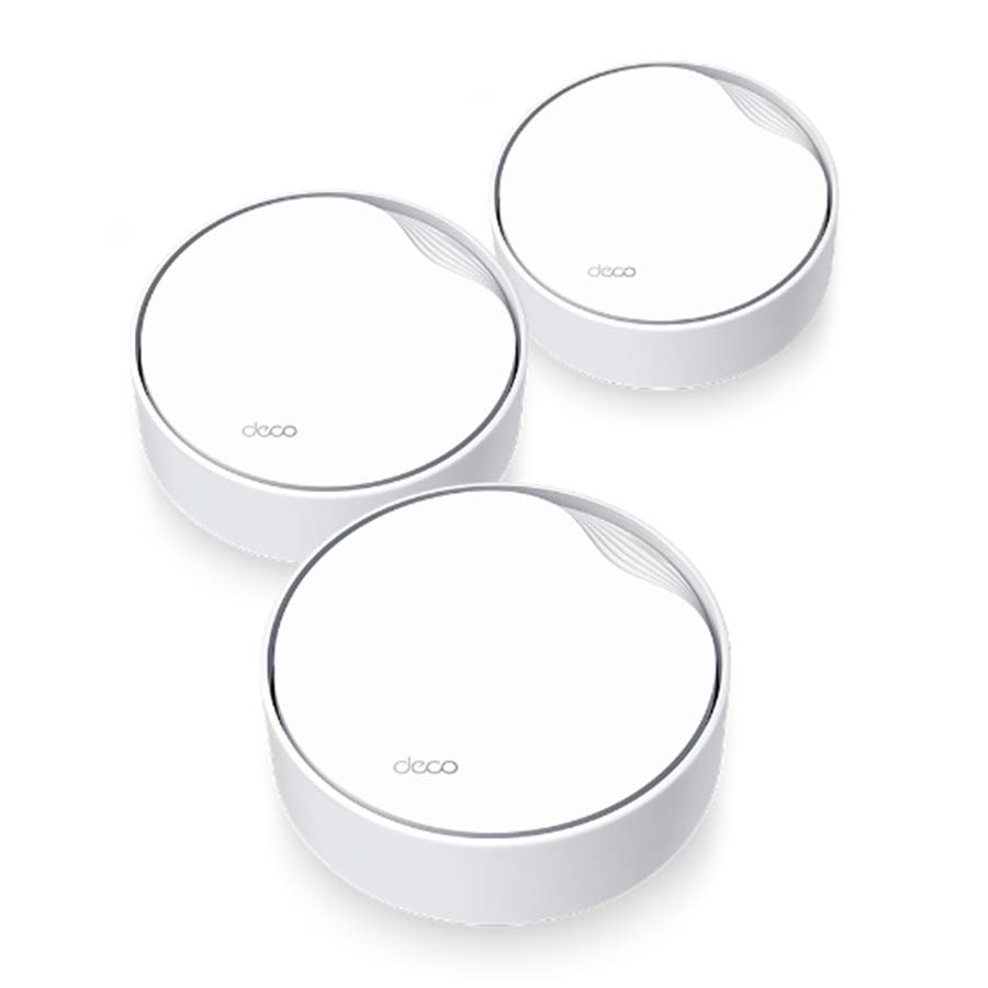 اکسس پوينت بیسیم و دوباند گیگابیت AX3000 تی پی لینک مدل Deco X50-PoE (3-Pack)