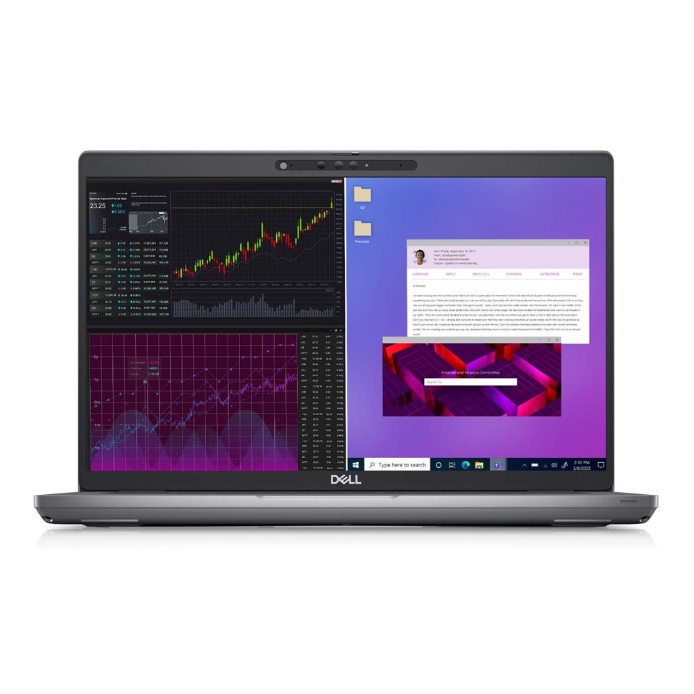 لپ تاپ ورک استیشن دل مدل Precision 3470 Core i7 (1270P) - 32GB DDR5 - 512GB SSD - 4GB (Nvidia Quadro T550)