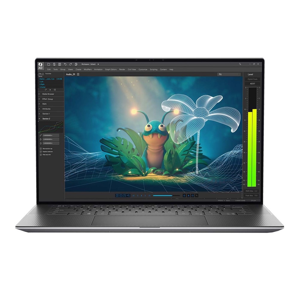 لپ تاپ ورک استیشن دل مدل 5570 Core i5 (12600H) - 8GB DDR5 - 256GB SSD - 4GB (RTX A1000)