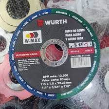 سنگ برش استیل 1*115 WURTH
