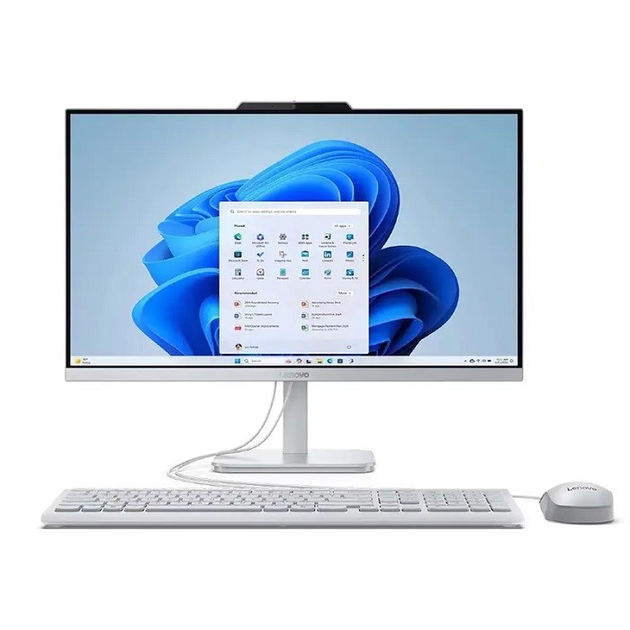 کامپیوتر آل این وان لنوو مدل AIO LENOVO A100 CELERON N100 ظرفیت ۵۱۲ گیگابایت SSD و 16 گیگابایت رم سایز ۲۳.۸ اینچ