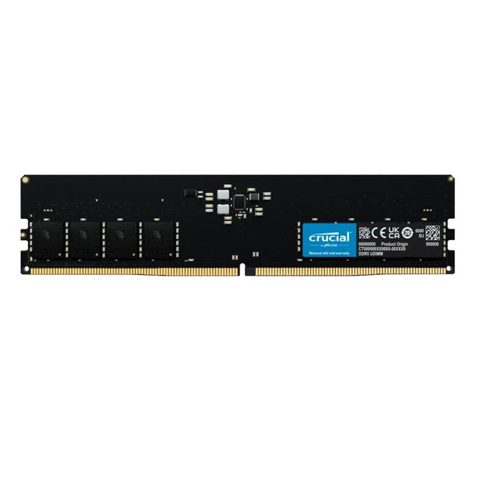 رم کامپیوتر DDR5 تک کاناله 5600 مگاهرتز CL46 کروشیال ظرفیت 8 گیگابایت