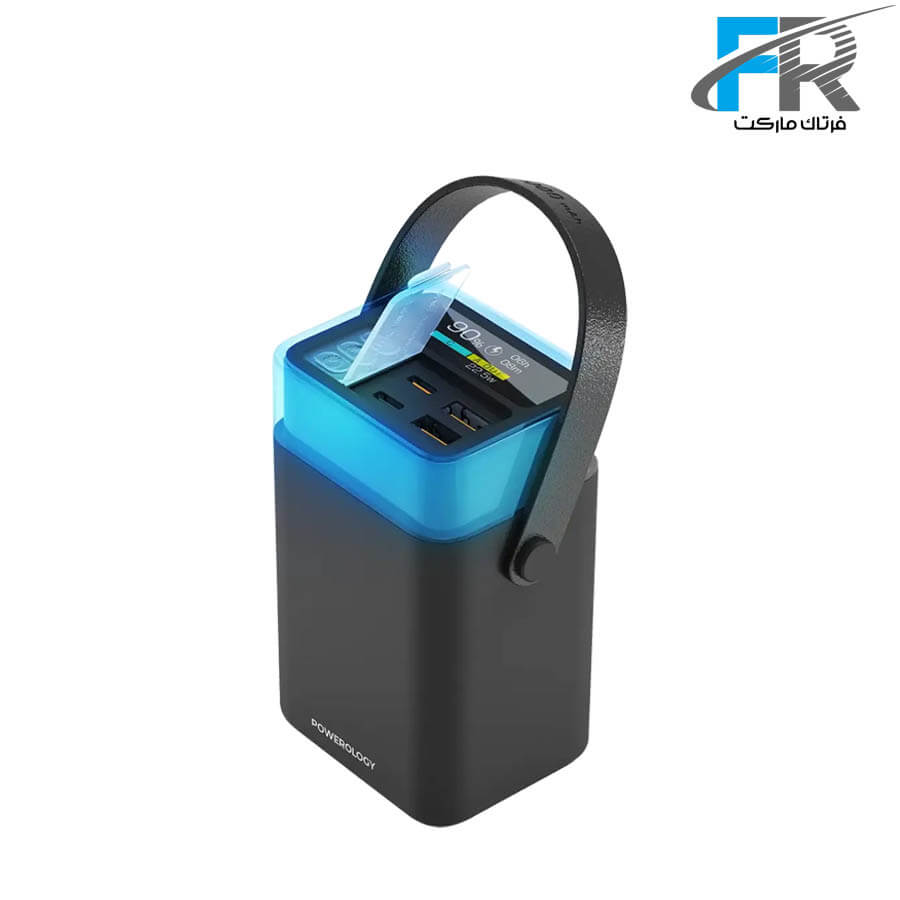 پاوربانک 40000 میلی آمپر پاورولوژی مدل PPBCHA92 - Halo Beam