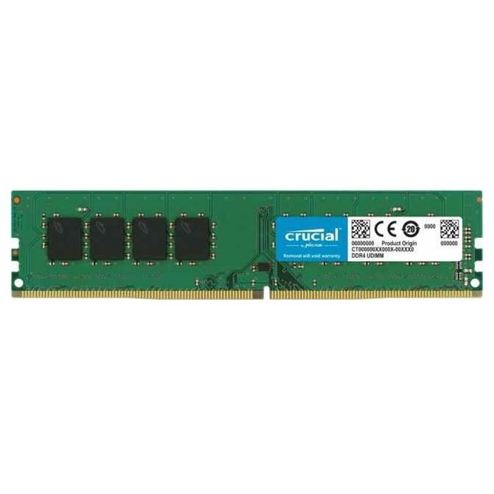 رم کامپیوتر DDR4 تک کاناله 3200 مگاهرتز کروشیال ظرفیت 16 گیگابایت