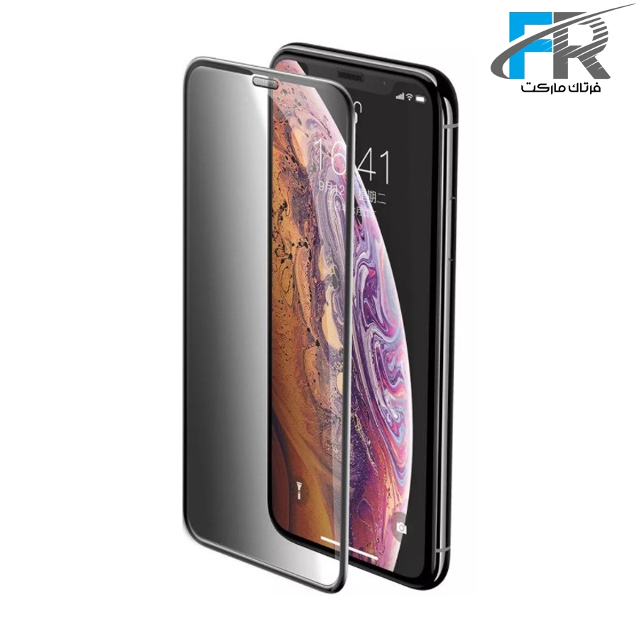 محافظ صفحه نمایش 2.5D باسئوس سری Cellular Dust مدل PB1888Z مناسب برای گوشی موبایل آیفون Xs max