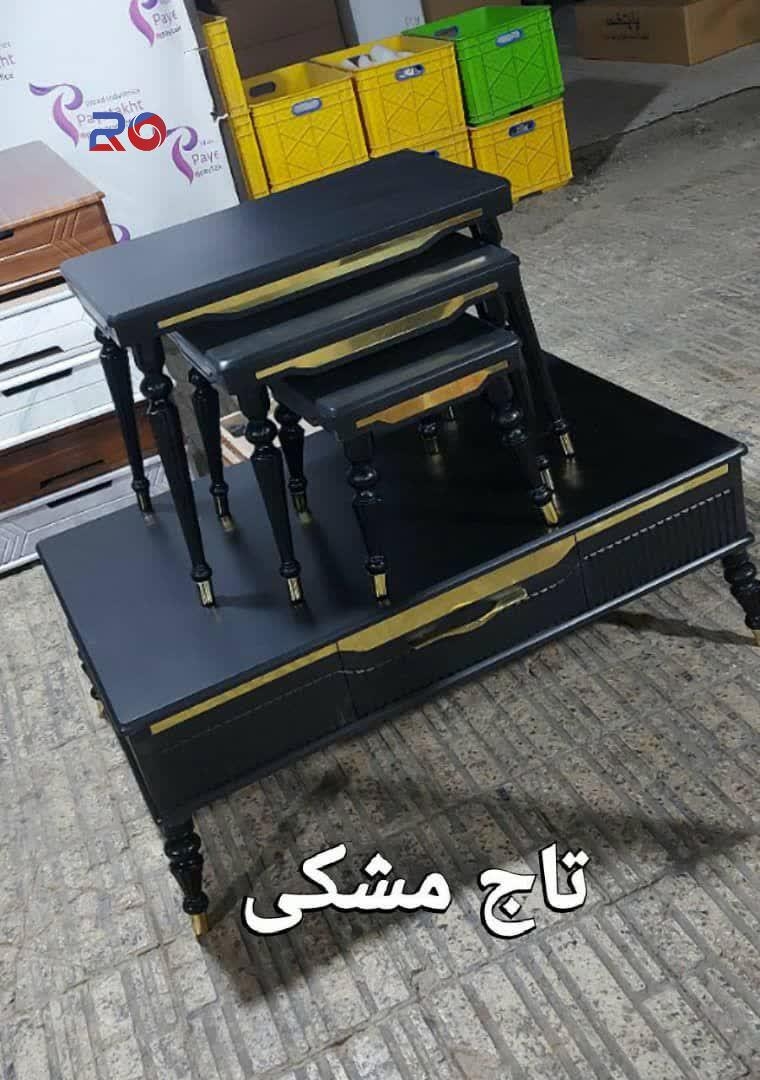 میز عسلی مدل تاج