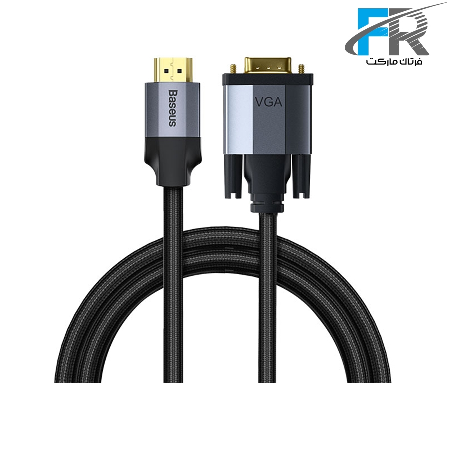 کابل تبدیل HDMI به VGA باسئوس مدل Enjoyment CAKSX-K طول 2 متر