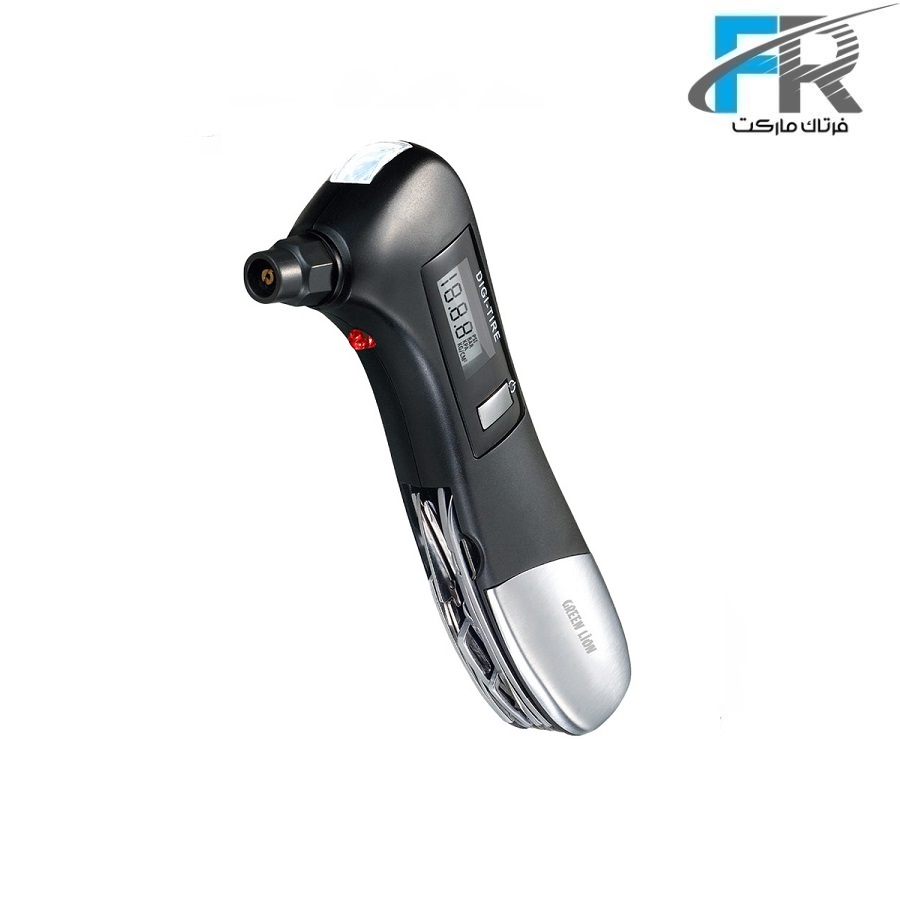 گیج فشار دیجیتالی لاستیک 9 در 1 گرین لاین مدل GNDITIREPRBK