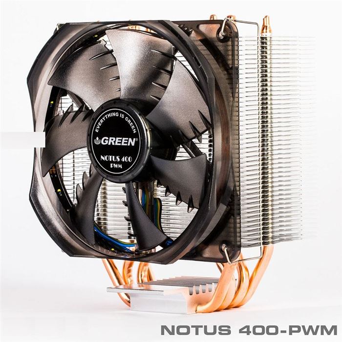 خنک کننده پردازنده گرین (new 1700 Socet) GREEN Notus400-PWM