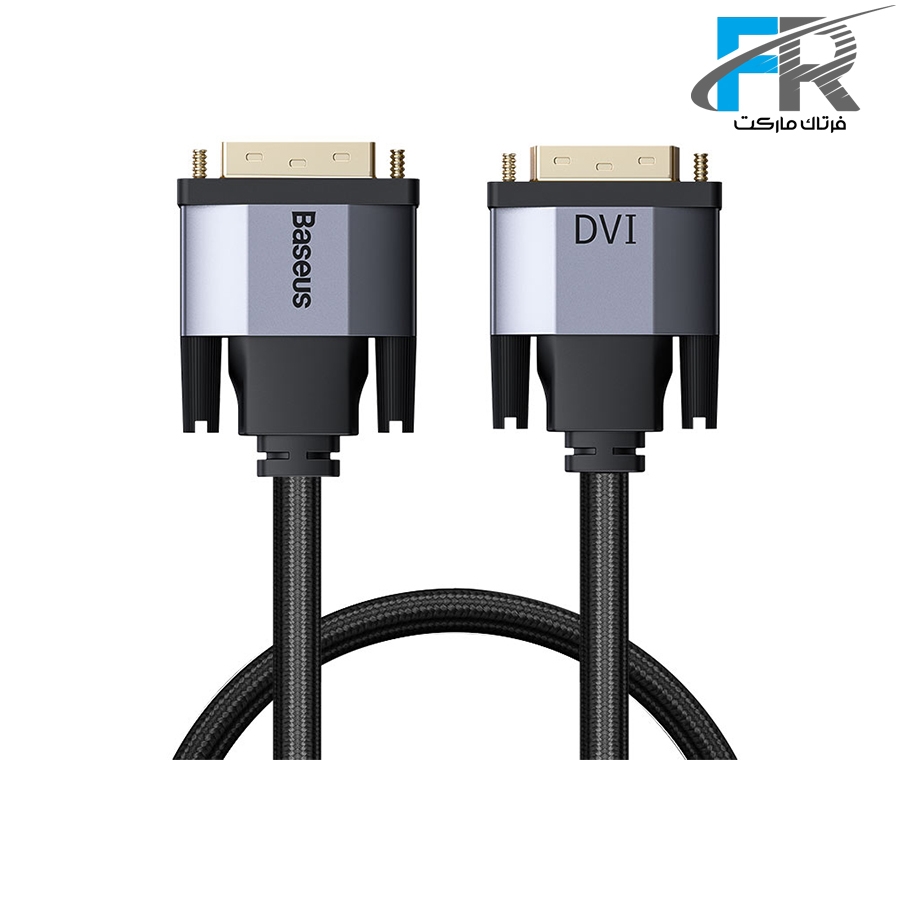 کابل تبدیل DVI به DVI باسئوس مدل Enjoyment CAKSX-R طول 2 متر
