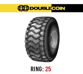 لاستیک لودر دبل کویین مدل REM-2 E3/L3 (نخی گل جلو،24لا) سایز 23.5R25 (تاریخ تولید 2024)