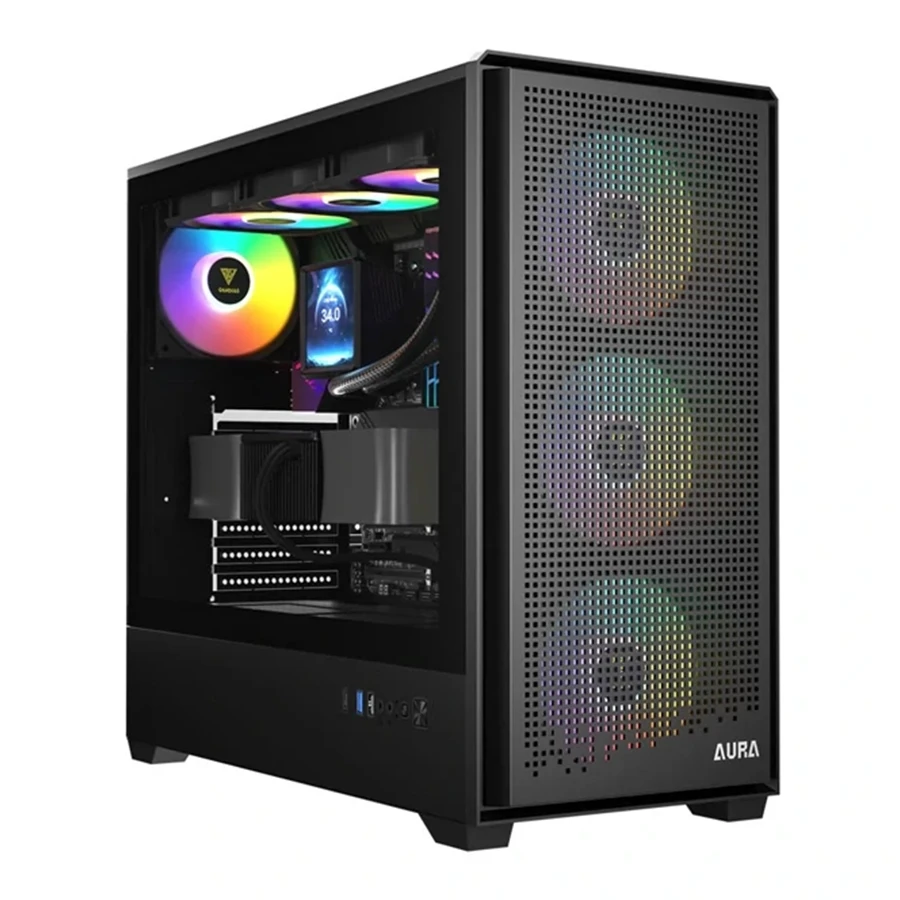 کیس کامپیوتر گیم دیاس مدل AURA GC105 MESH
