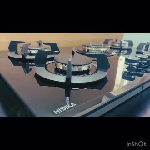 گاز صفحه ای هیدیکا مدل 5010 با قطعات ایتالیایی گارانتی شیشه مادام العمر