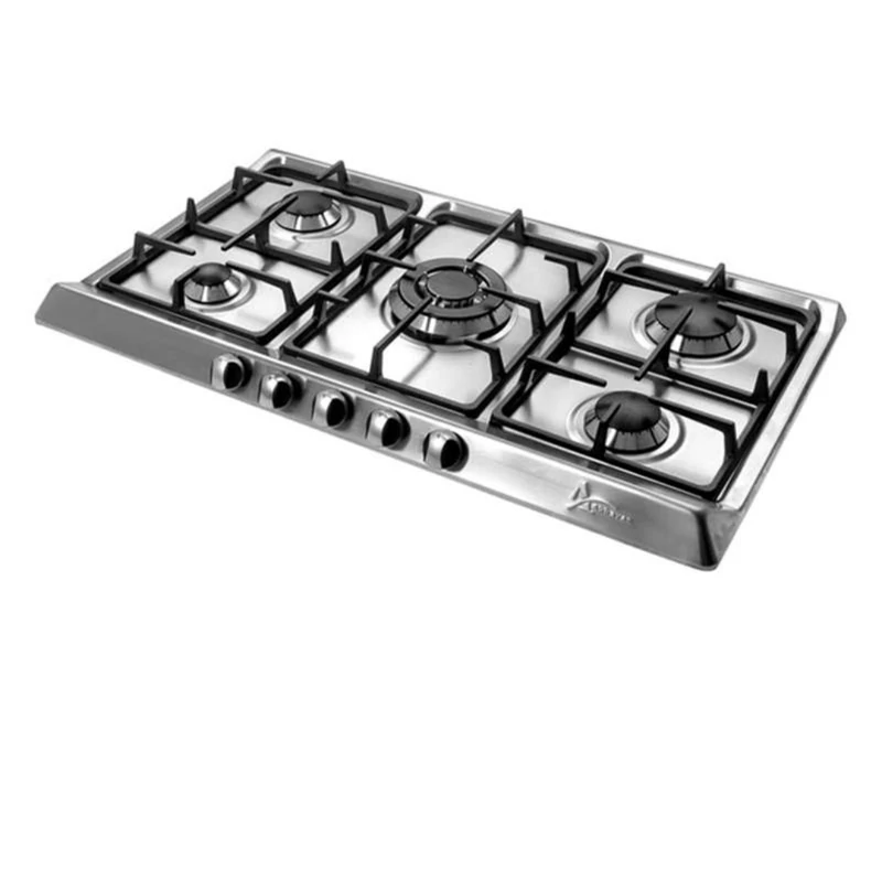 گاز صفحه ای رومیزی استیل اخوان مدل ونوس 5 v-5 قطعات ایتالیایی