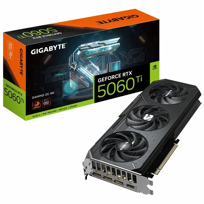 کارت گرافیک گیمینگ گیگابایت مدل GeForce RTX 5060 Ti GAMING OC 16G