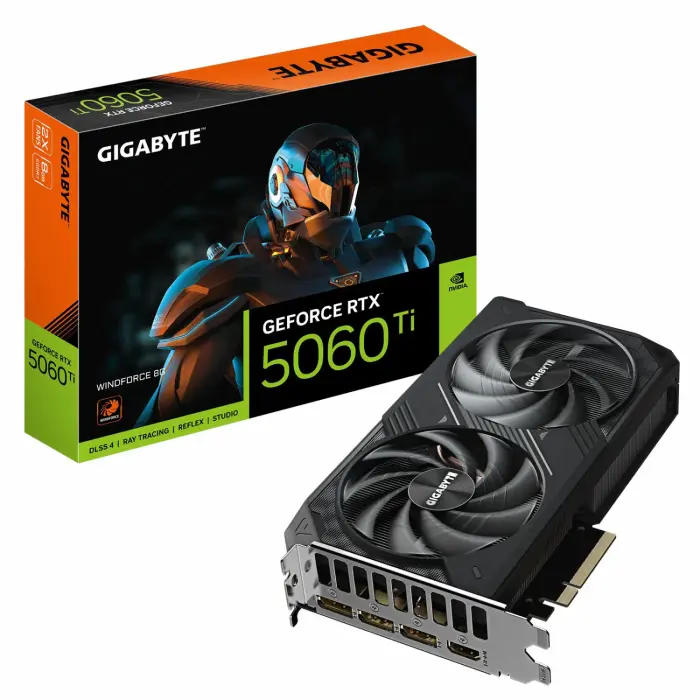 کارت گرافیک گیگابایت مدل GeForce RTX™ 5060 Ti WINDFORCE MAX OC 16G