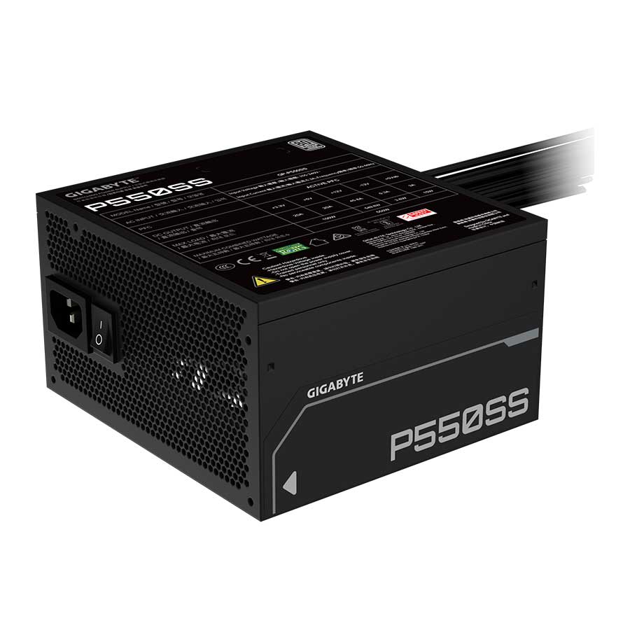 پاور کامپیوتر 550 وات گیگابایت مدل P550SS SILVER
