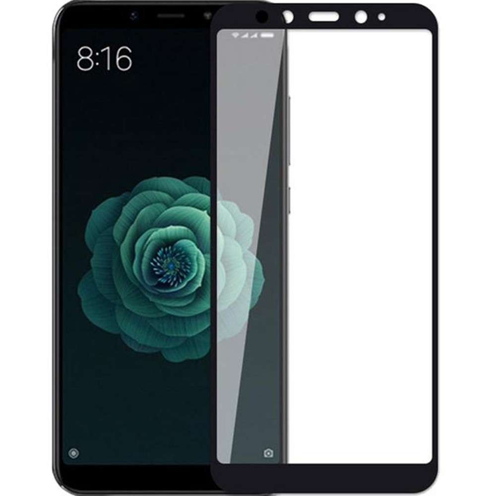محافظ صفحه نمایش فول چسب با پوشش دهی کامل گوشی Mi A2 و Mi 6X