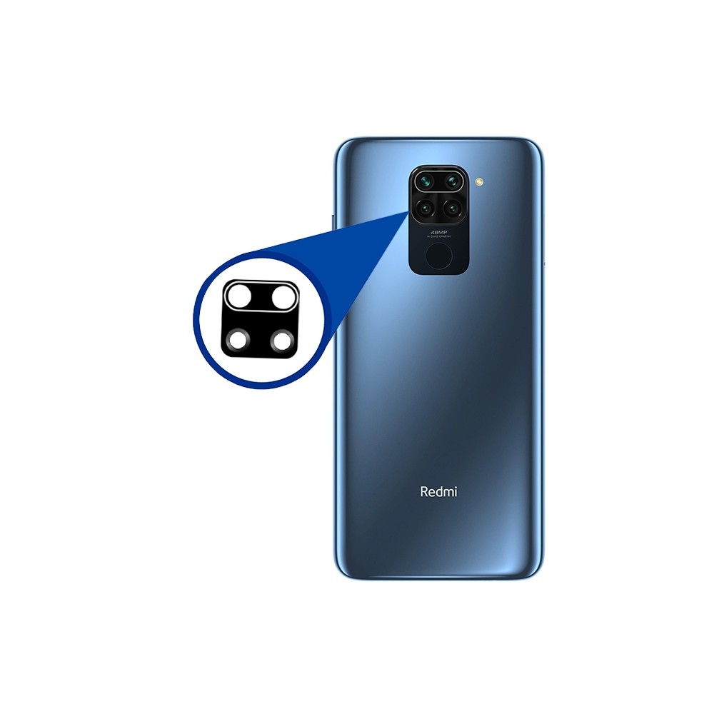 شیشه لنز دوربین گوشی شیائومی ردمی note 9
