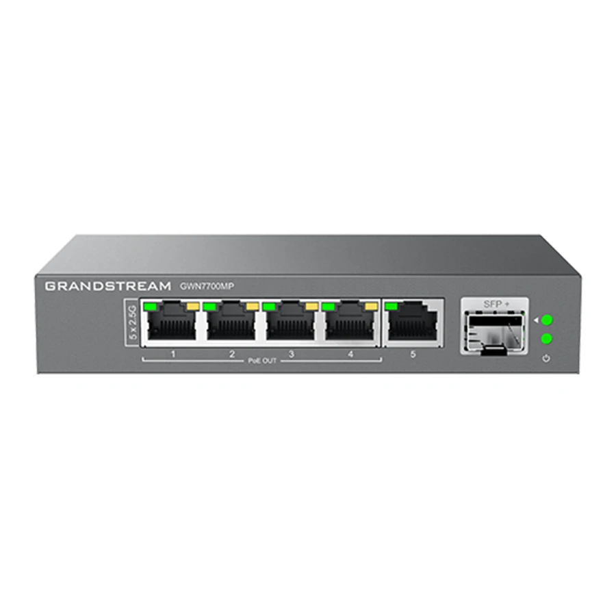 سوييچ 5 پورت گیگابیت گرند استریم مدل GWN7700MP