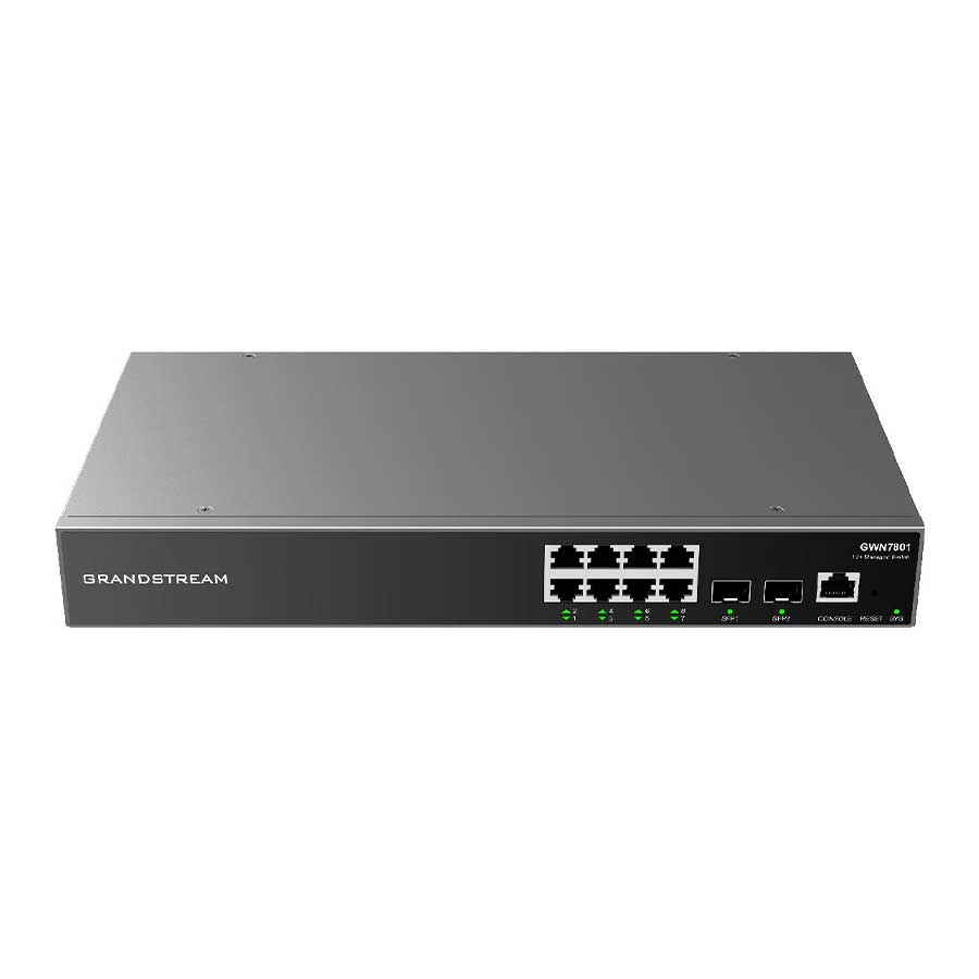 سوييچ 8 پورت گیگابیت و مدیریتی گرند استریم مدل GWN7801