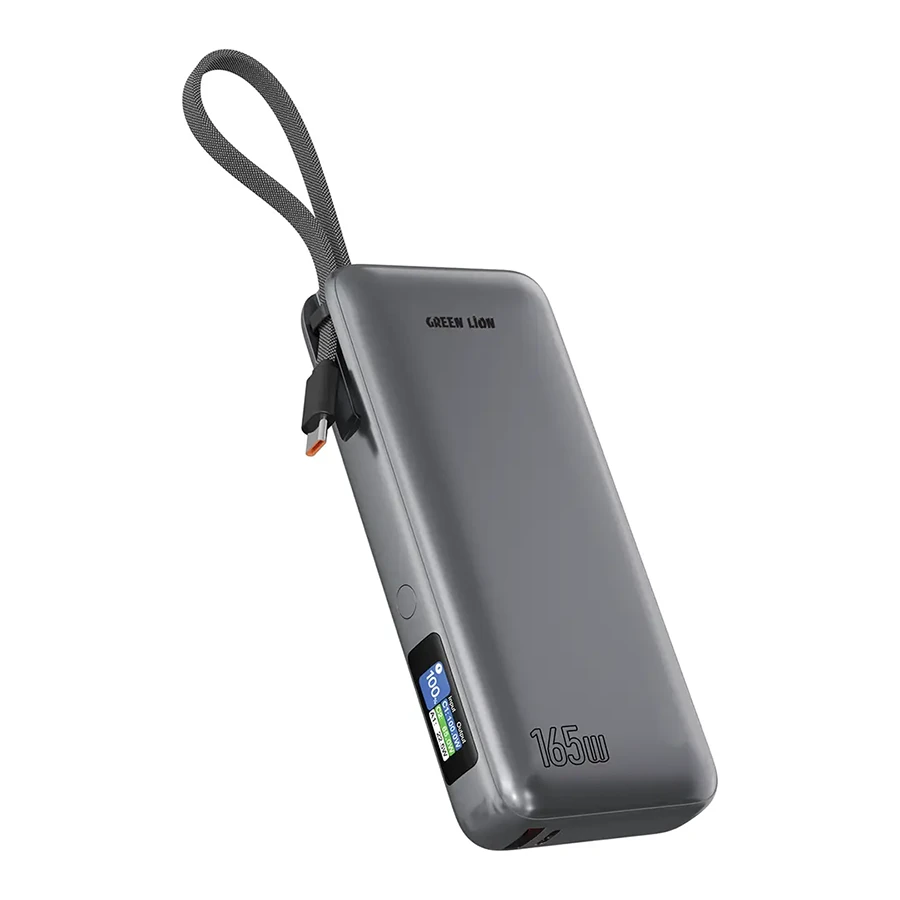 پاوربانک گرین لاین مدل Tron X 165W ظرفیت 20000mAh