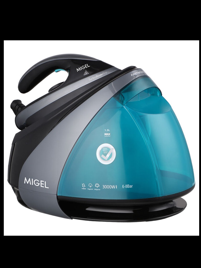 اتو مخزن دار GSS300 MIGEL ساخت چین با استاندارد CE اروپا - ارسال رایگان+بیمه پستی و بسته بندی ضدضربه