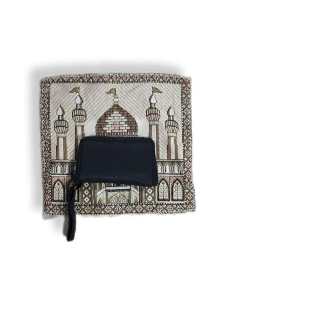 پک 600 عددی( فقط عمده) سجاده کیفی جیبی با حصیر با ارسال رایــــــــــــگان